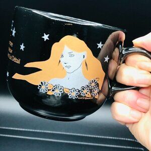 𝅺Retro French Zodiac Virgo Vierge Kilncraft England Stoneware Coffee Mug